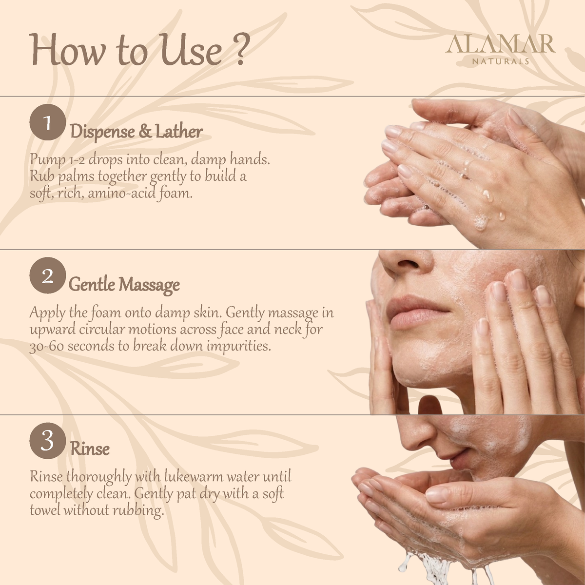 Alamar Natural Calm Pure Natural Face Cleanser
