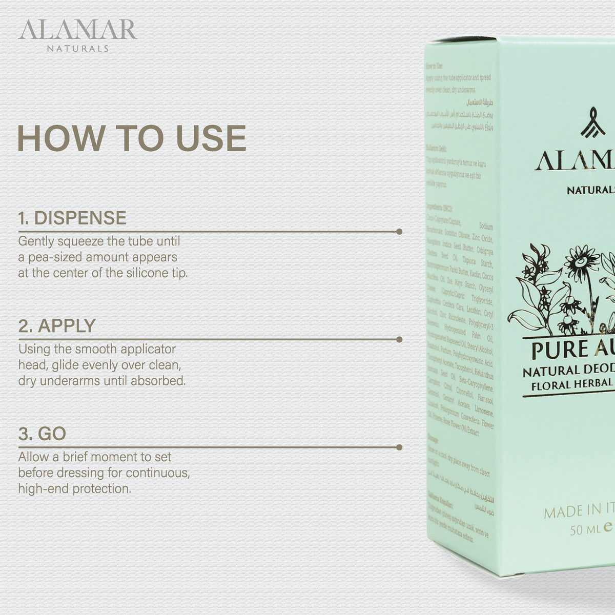 Pure Aura Natural Deodorant