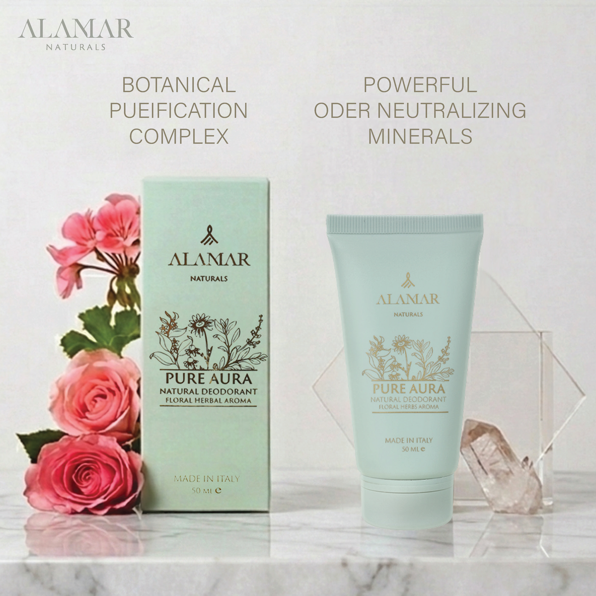 Pure Aura Natural Deodorant